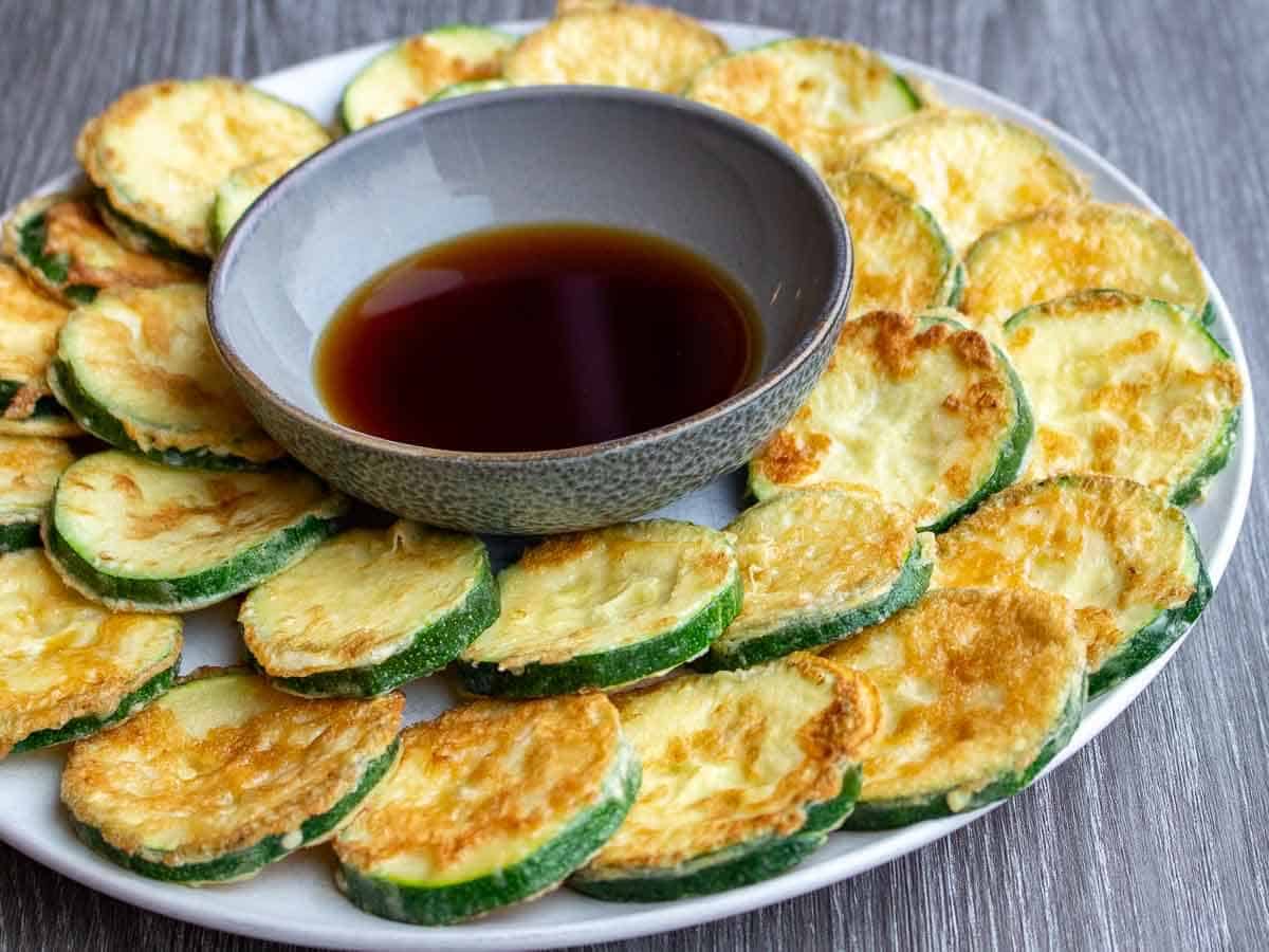 Koreaans Gebakken Courgette (Hobak Jeon)