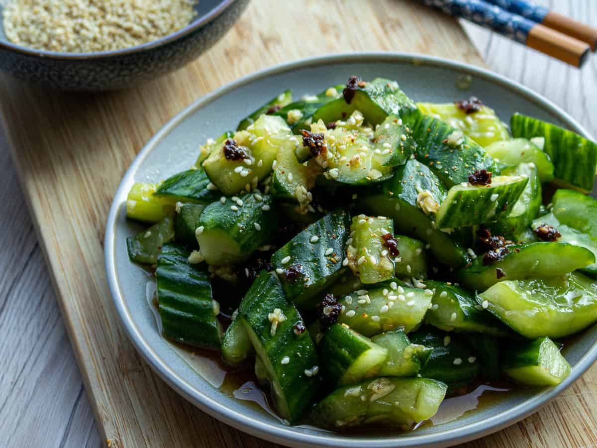 Chinese Komkommersalade