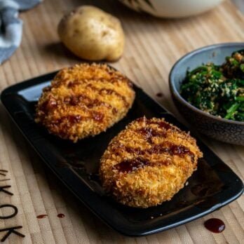 Japanse aardappelkroket Korokke