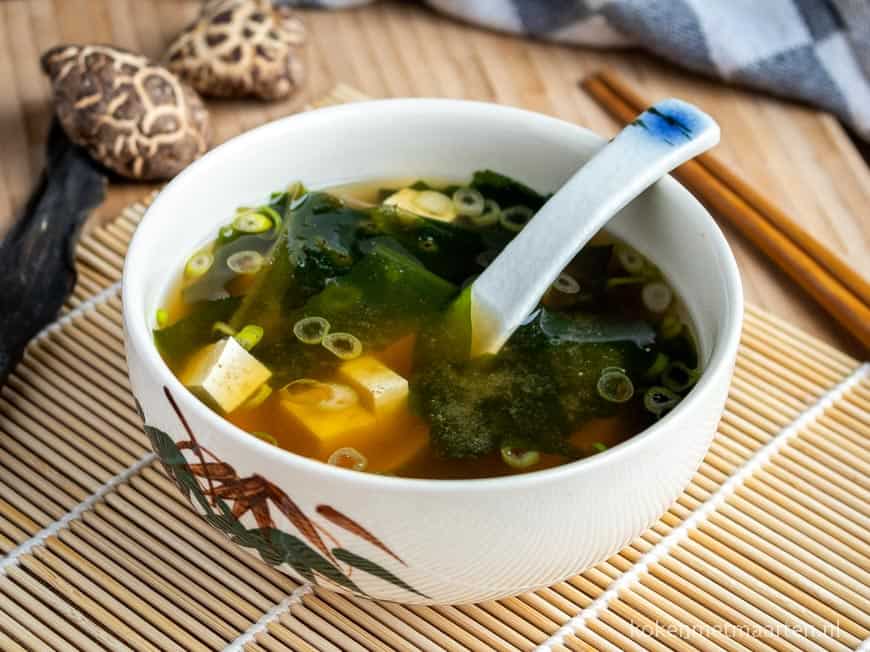 Miso soep met tofu