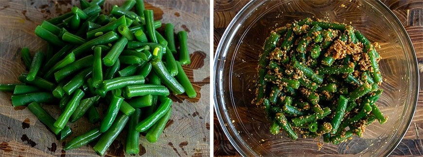 Goma-ae Sperziebonen Klaar