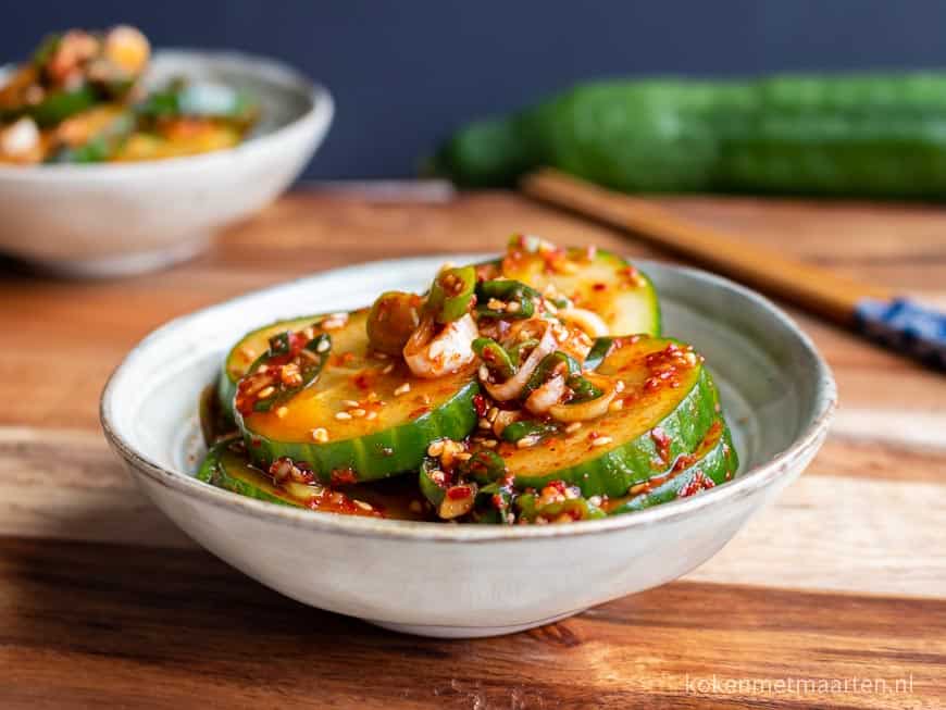Pittige Komkommersalade (Oi Muchim)